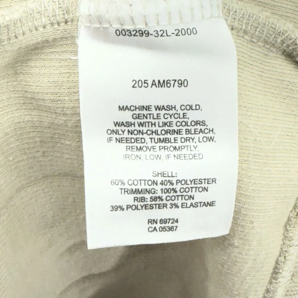 Columbia Men's Large Pullover Ribbed‎ Knit Tan Brown Sweater V-Neck Long Sleeve